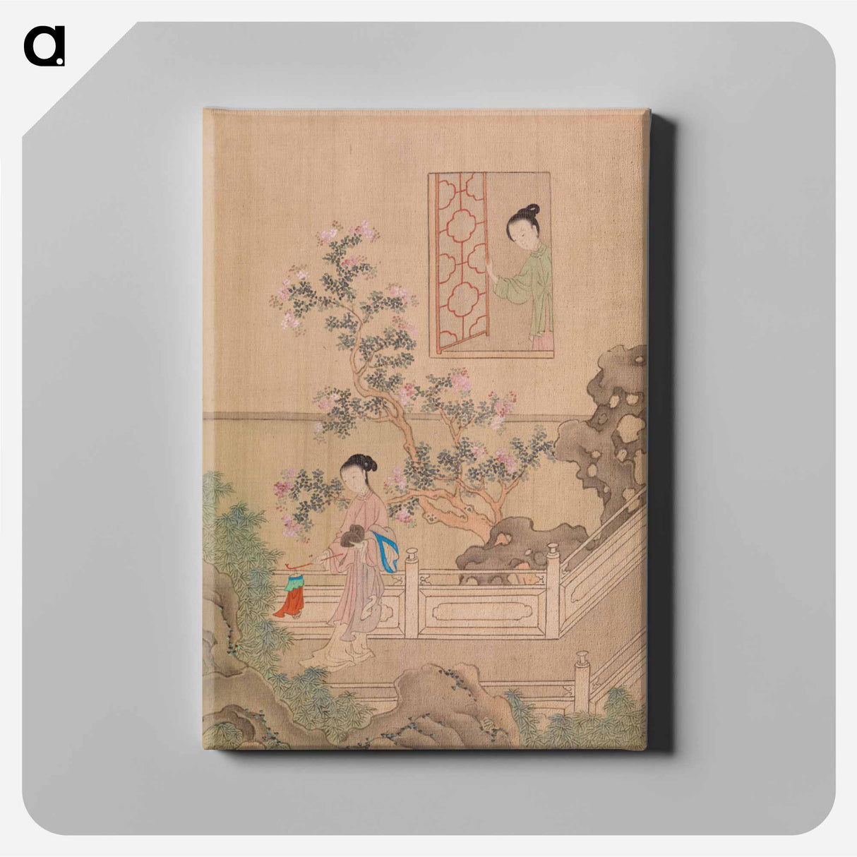 アートパネル-Woman on Bridge - Woman at Window
- バーンズ・コレクション Canvas.