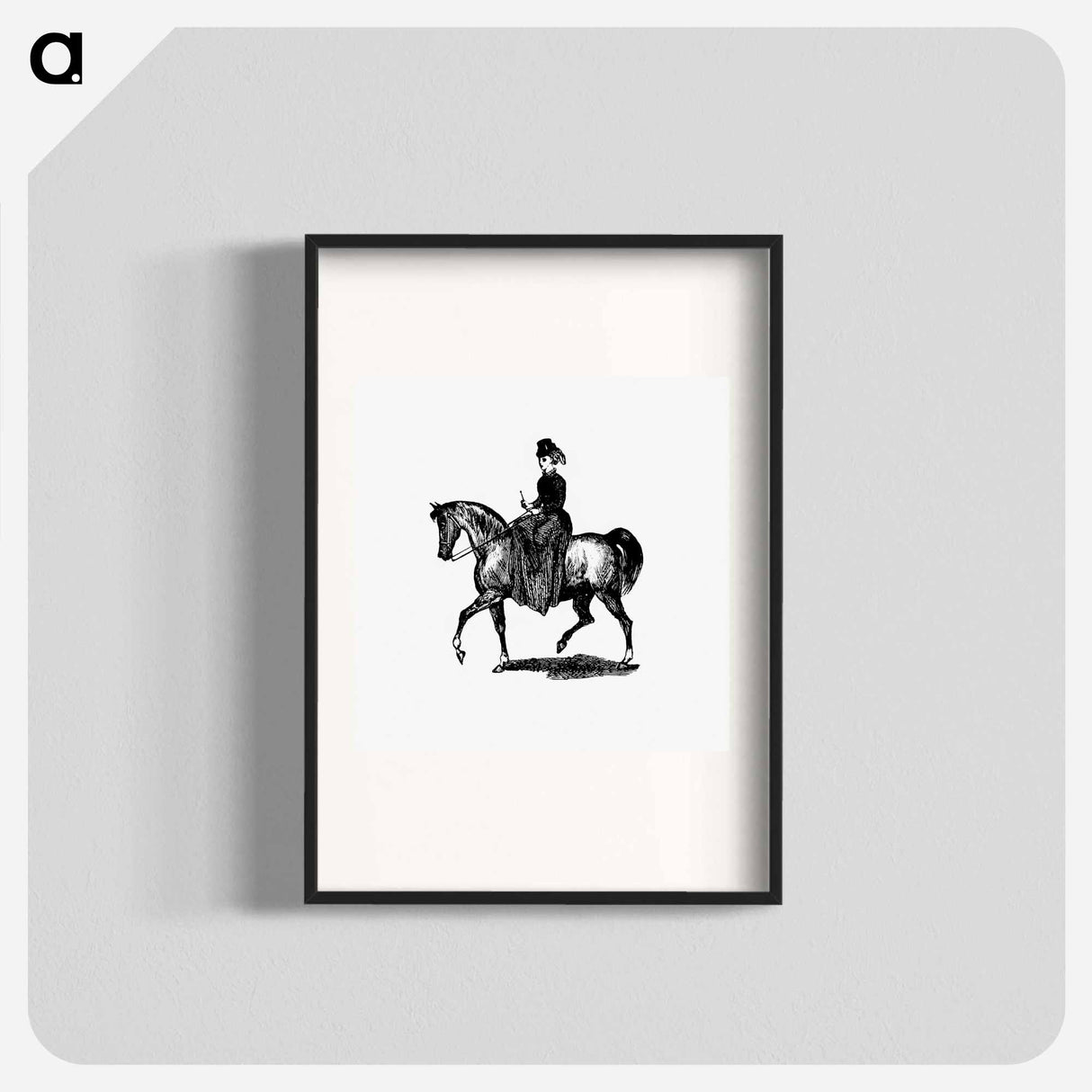 アートポスター-Lady on Horseback: A London Guide
- 大英図書館 Poster.