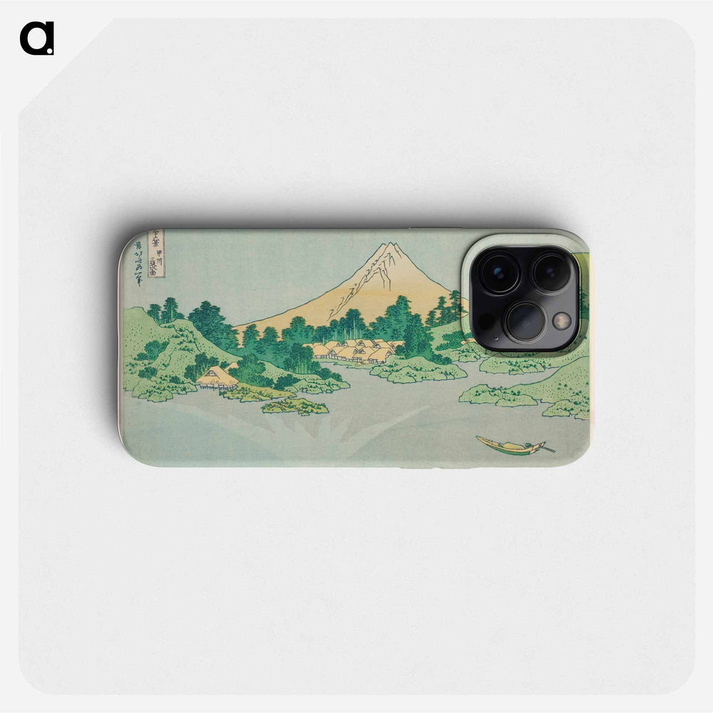 Hokusai's Thirty-six Views of Mount Fuji - Katsushika Hokusai Phone Case.
