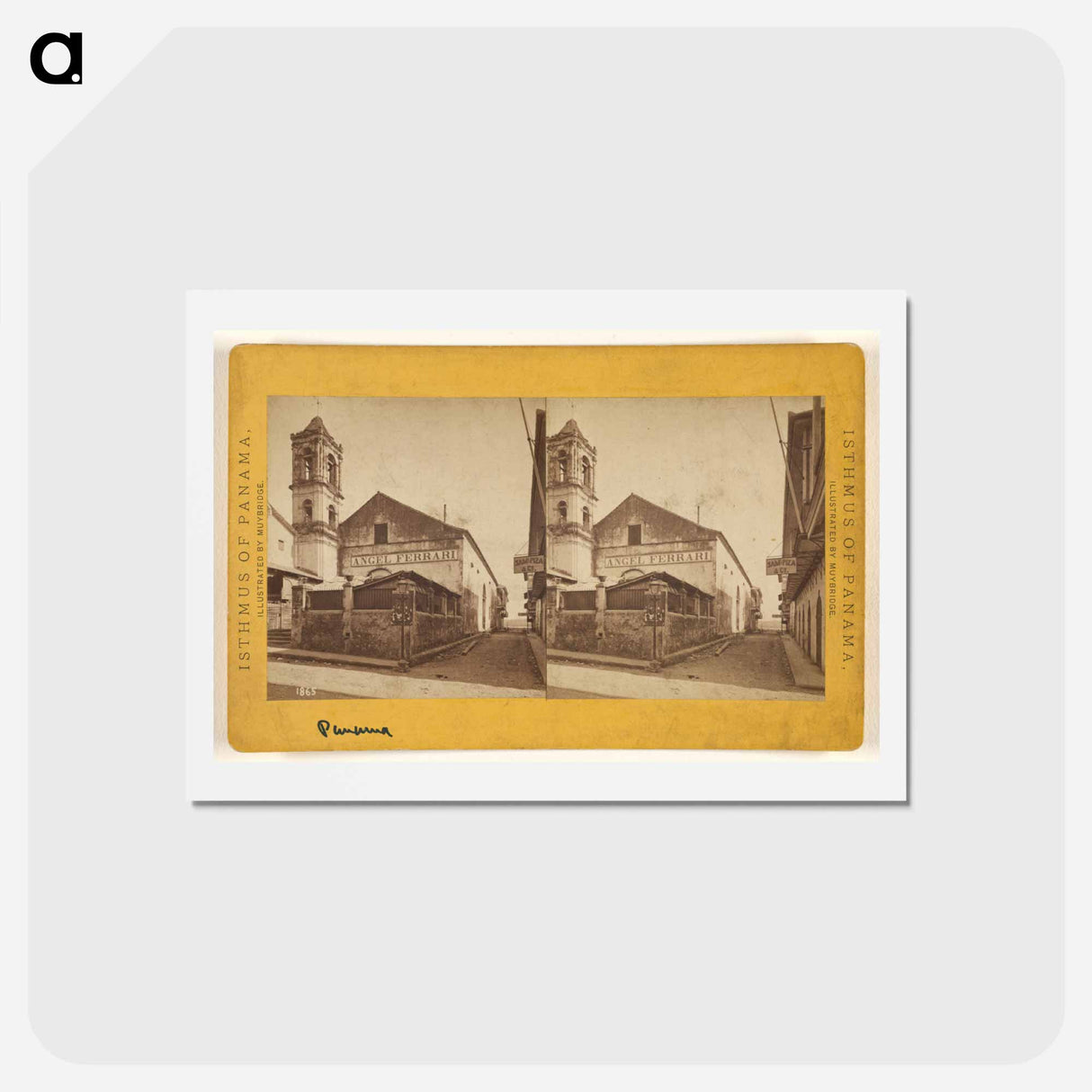 アートポストカード-Ruins of Church of San Juan de Dios
- エドワード マイブリッジ Postcard.