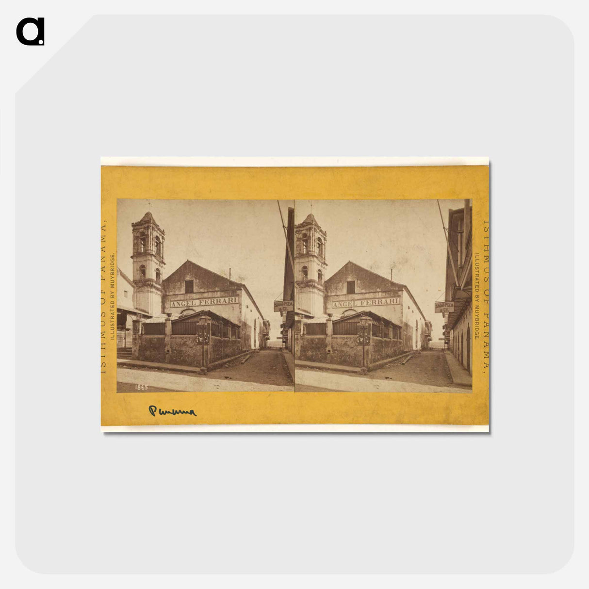 アートポストカード-Ruins of Church of San Juan de Dios
- エドワード マイブリッジ Postcard.