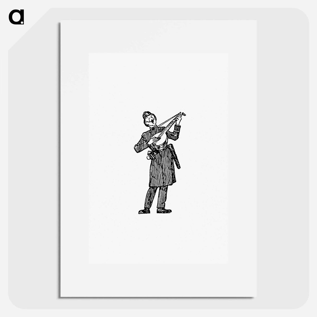 アートポスター-Police Musician from Laughing Ann
- 大英図書館 Poster.