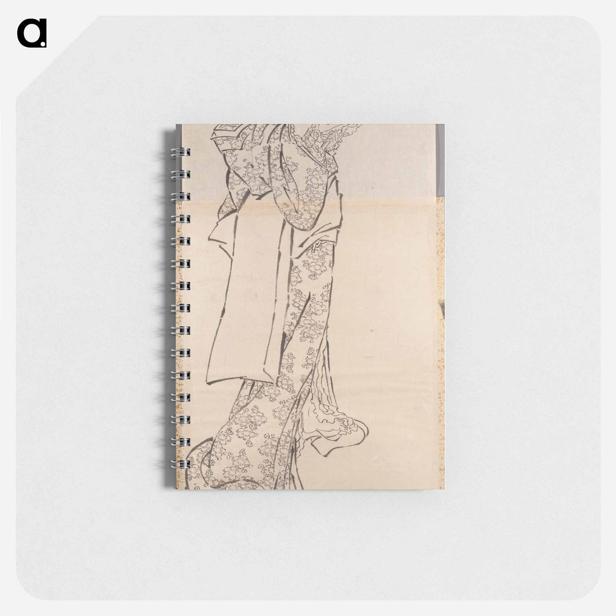 Katsushika Hokusai’s woman. Album of Sketches - 葛飾 北斎 Memo.