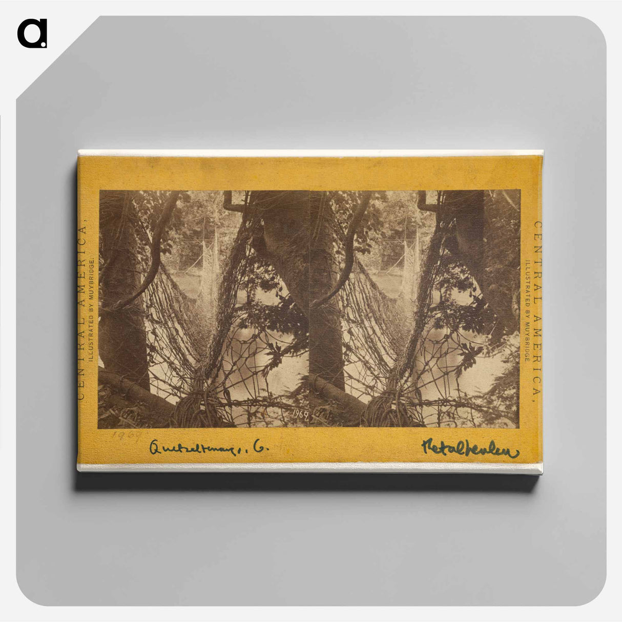 アートパネル-Bridge across the Ocosito River
- エドワード マイブリッジ Canvas.