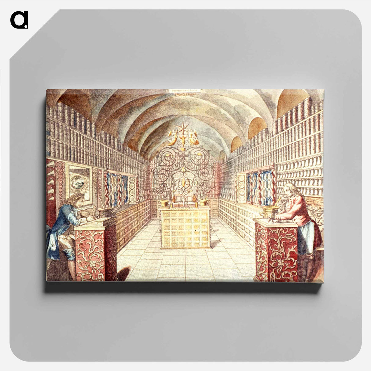 アートパネル-Officina Pharmaceutica Dietericiana ad Insigne Stellae Aureae
- 国立医学図書館 Canvas.