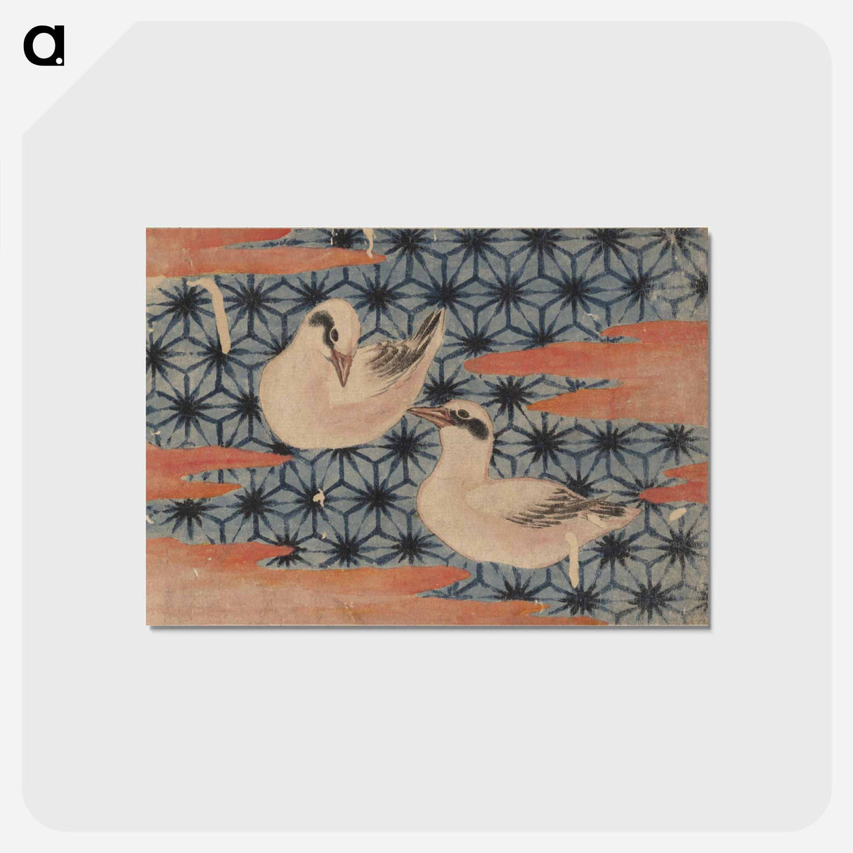 アートポストカード-Album of Sketches by Katsushika Hokusai and His Disciples - 葛飾 北斎 Postcard.
