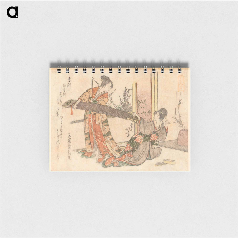 A comparison of Genroku poems and shells - 葛飾 北斎 Memo.