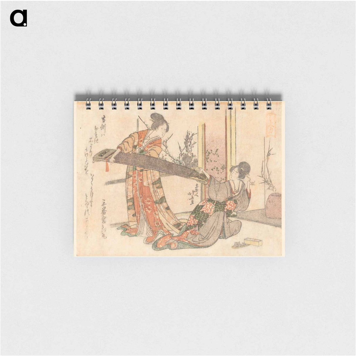 A comparison of Genroku poems and shells - 葛飾 北斎 Memo.