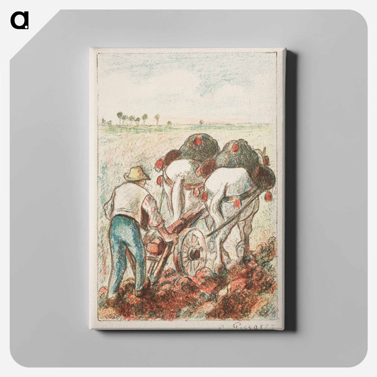 アートパネル-The Plough
- クリーブランド美術館 Canvas.