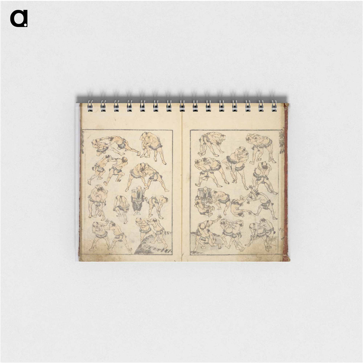 Random sketches by Hokusai volumes 1 to 11 - 葛飾 北斎 Memo.