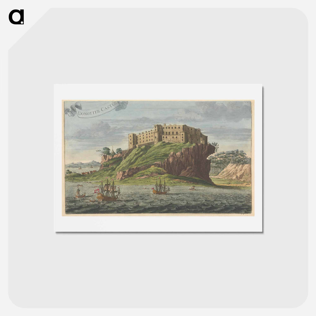 アートポストカード-Donotter Castle
- イェール大学アートギャラリー Postcard.