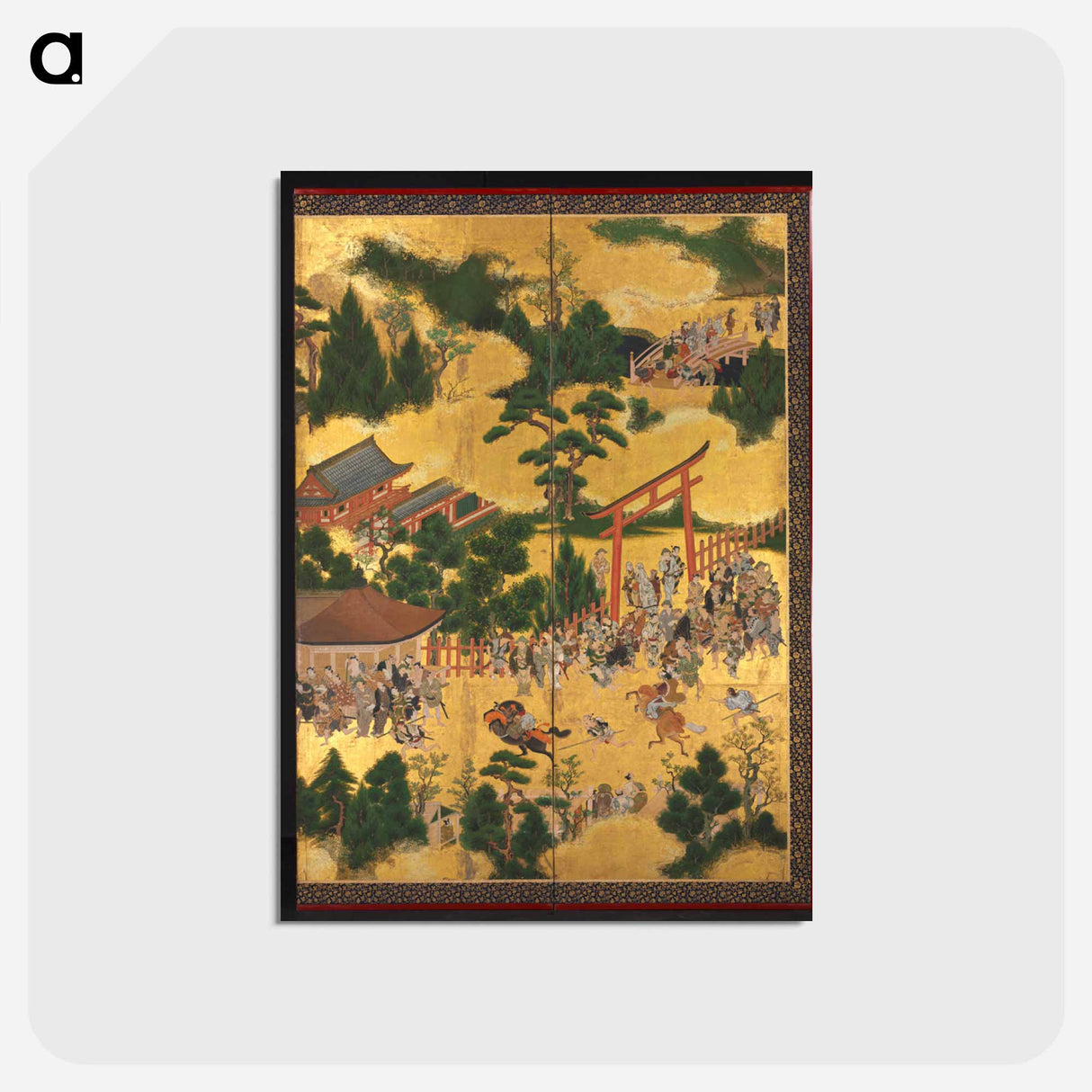 アートポストカード-Horse Race at the Kamo Shrine
- クリーブランド美術館 Postcard.