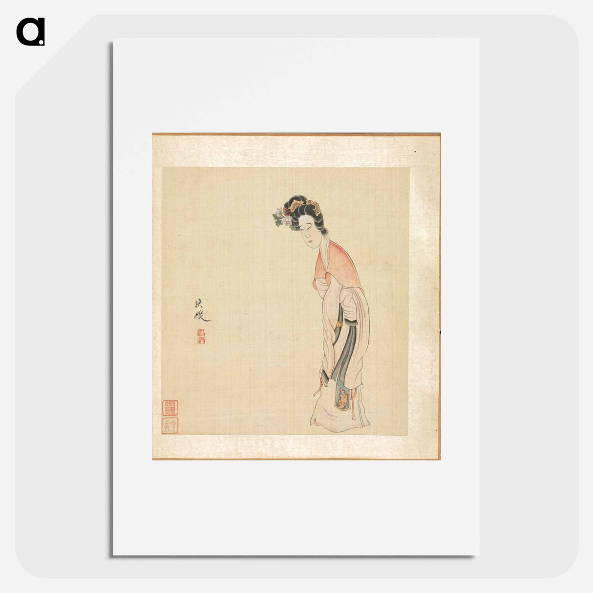 アートポスター-A Lady
- クリーブランド美術館 Poster.