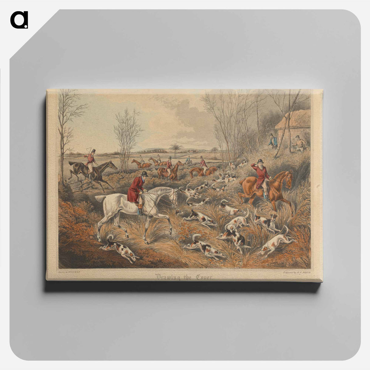 アートパネル-Fox Hunting: Drawing the Cover
- イェール大学アートギャラリー Canvas.
