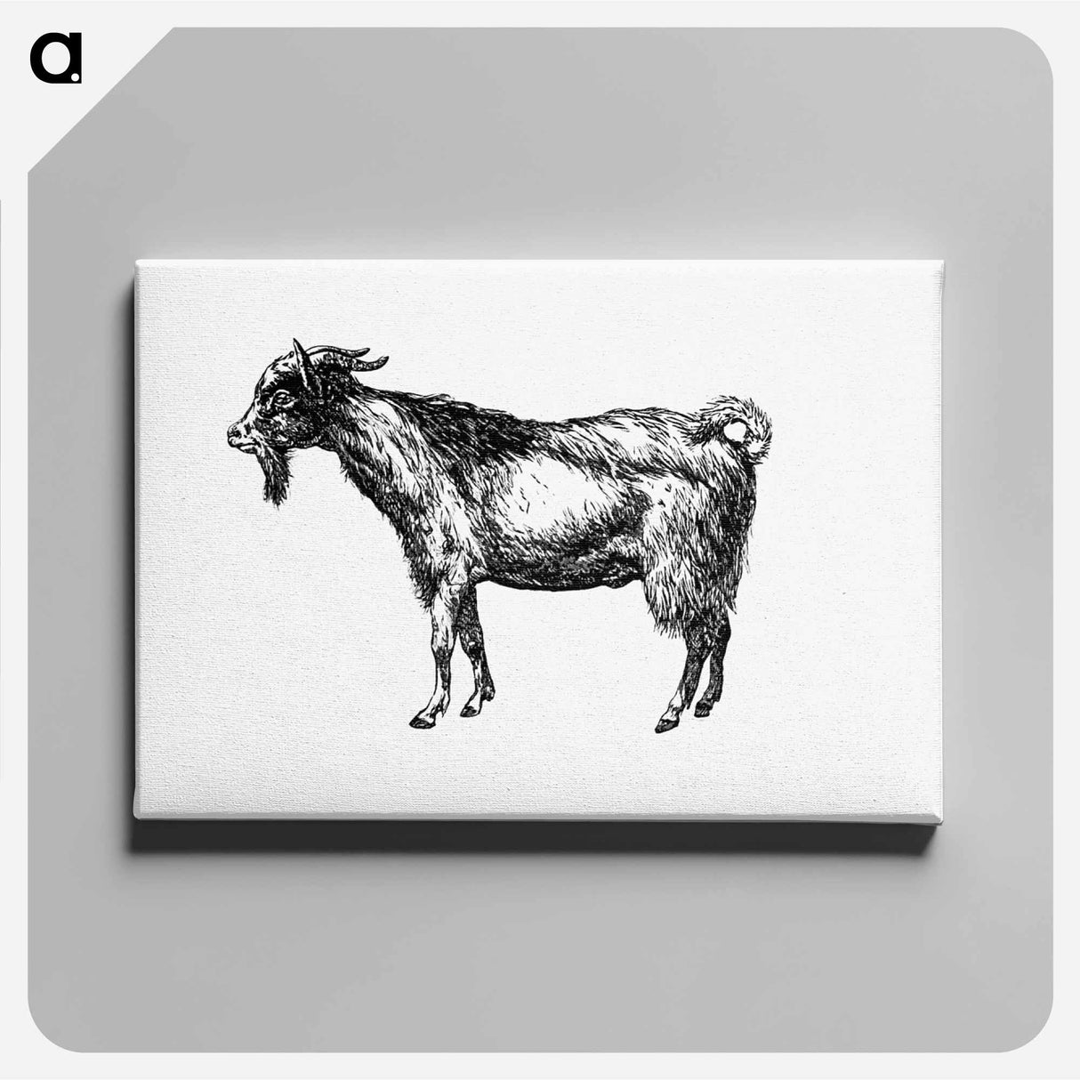 アートパネル-Goat from Portuguese Expedition To Muatianvua
- 大英図書館 Canvas.