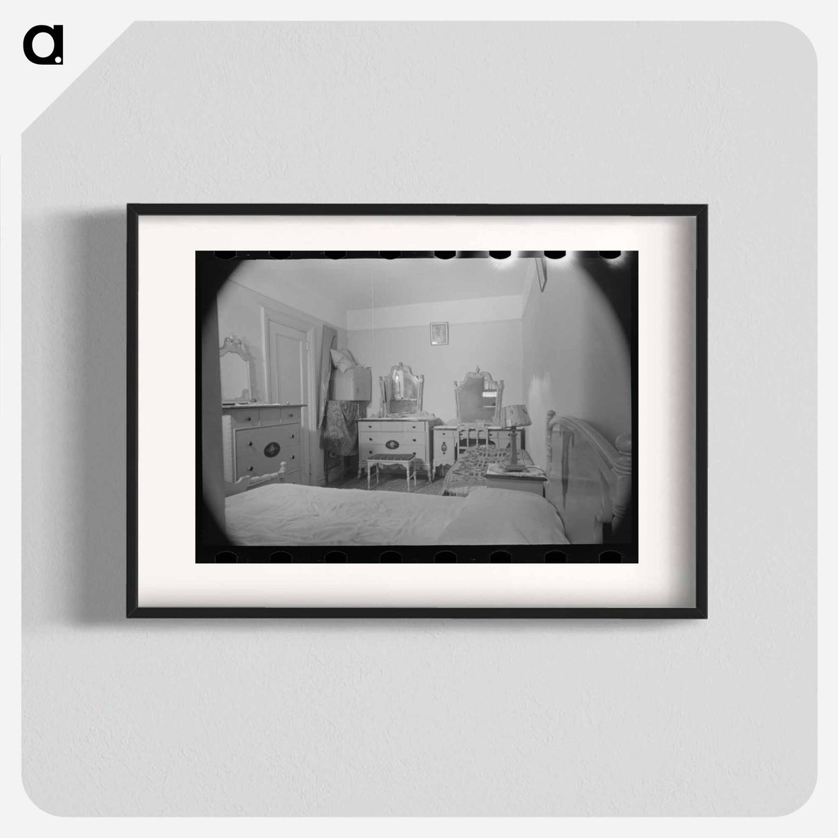 アートポスター-Bedroom of Nathan Katz Apartment
- ラッセル リー Poster.