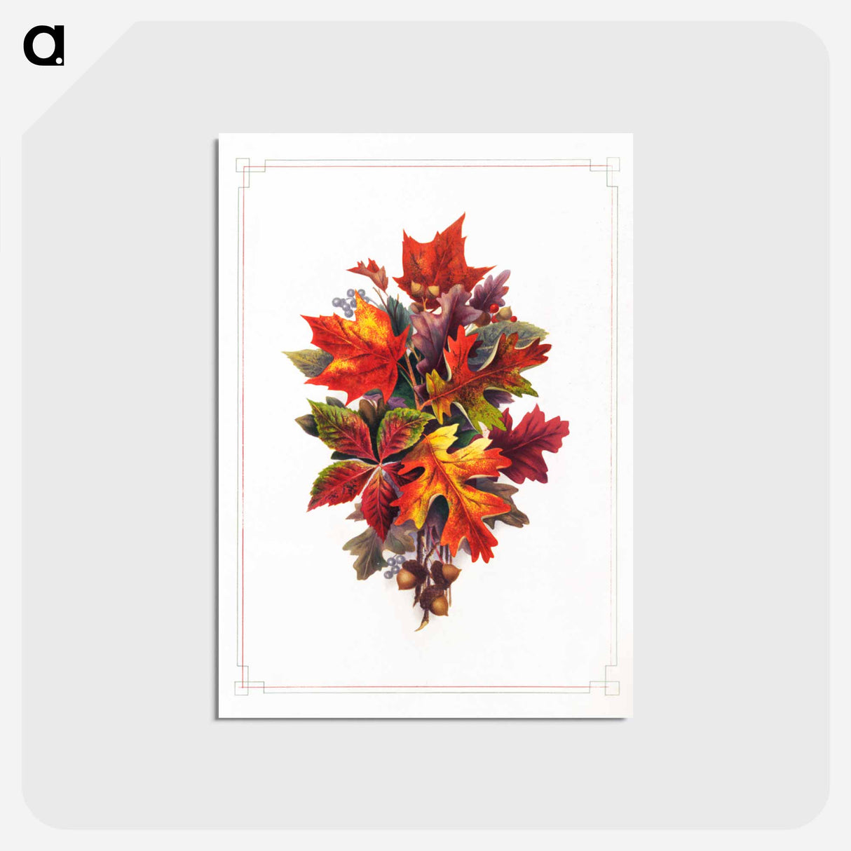 アートポストカード-Autumn Leaves
- ボストン公共図書館 Postcard.