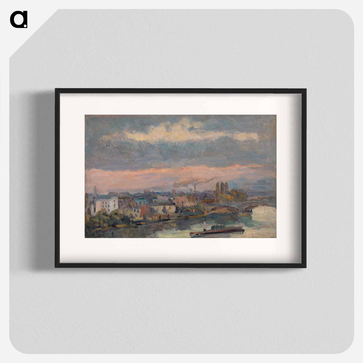 アートポスター-Along the Seine (Rouen)
- バーンズ・コレクション Poster.