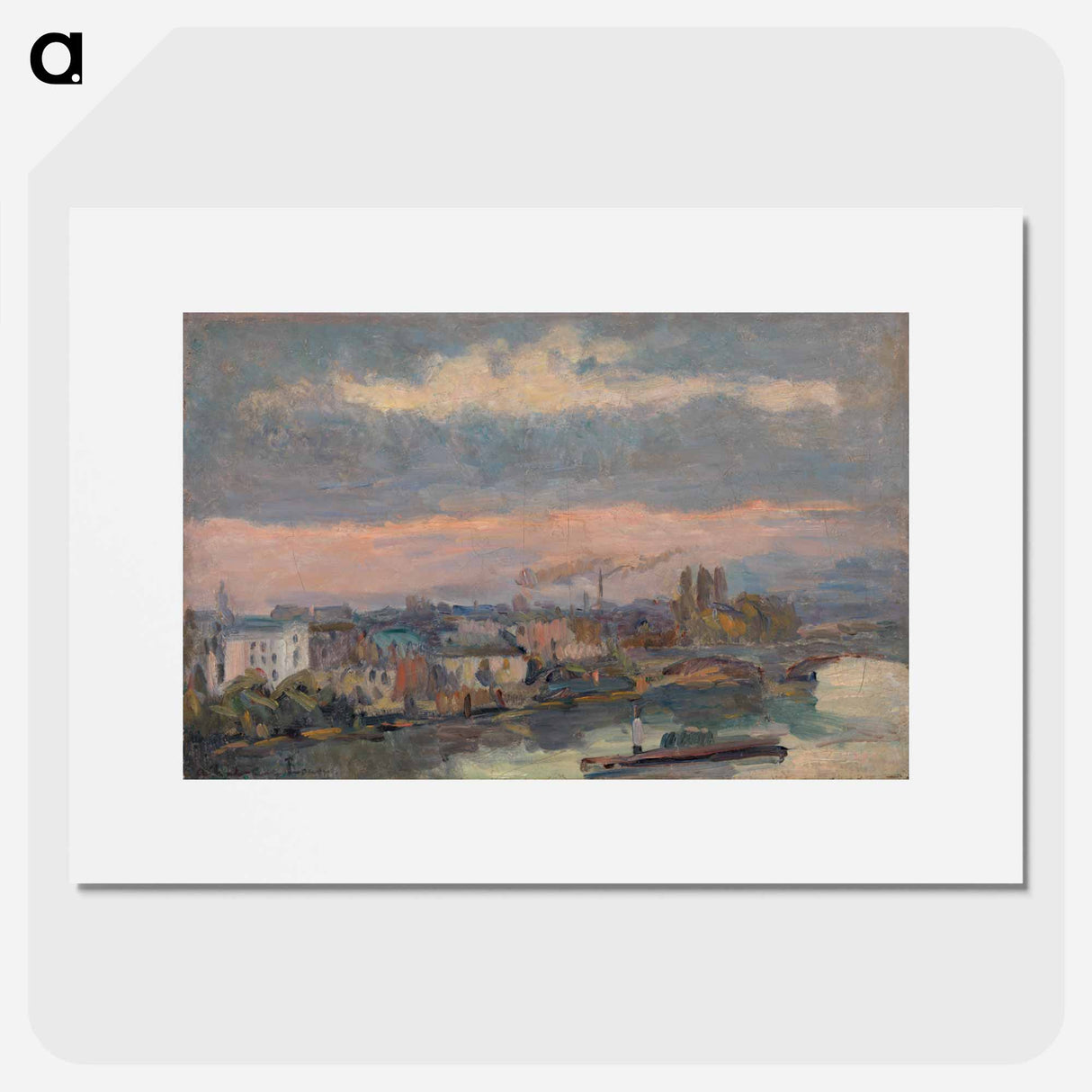 アートポスター-Along the Seine (Rouen)
- バーンズ・コレクション Poster.