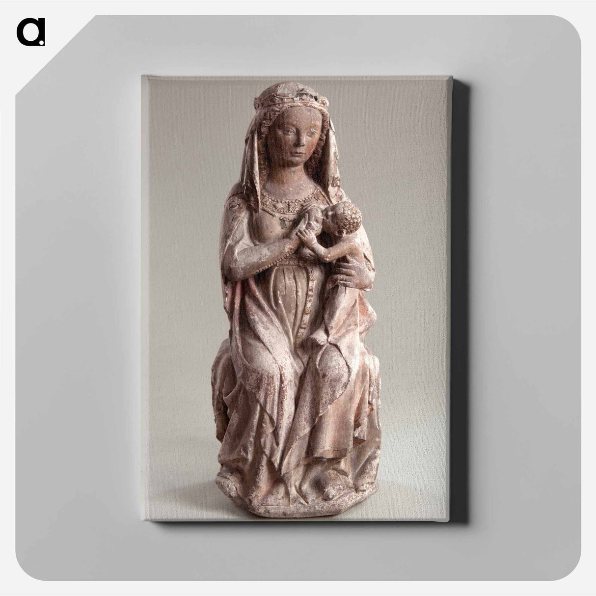 アートパネル-Enthroned Virgin and Child
- バーンズ・コレクション Canvas.