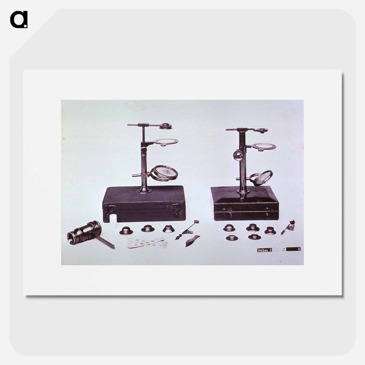 アートポスター-Early Microscope and Attachments
- 国立医学図書館 Poster.