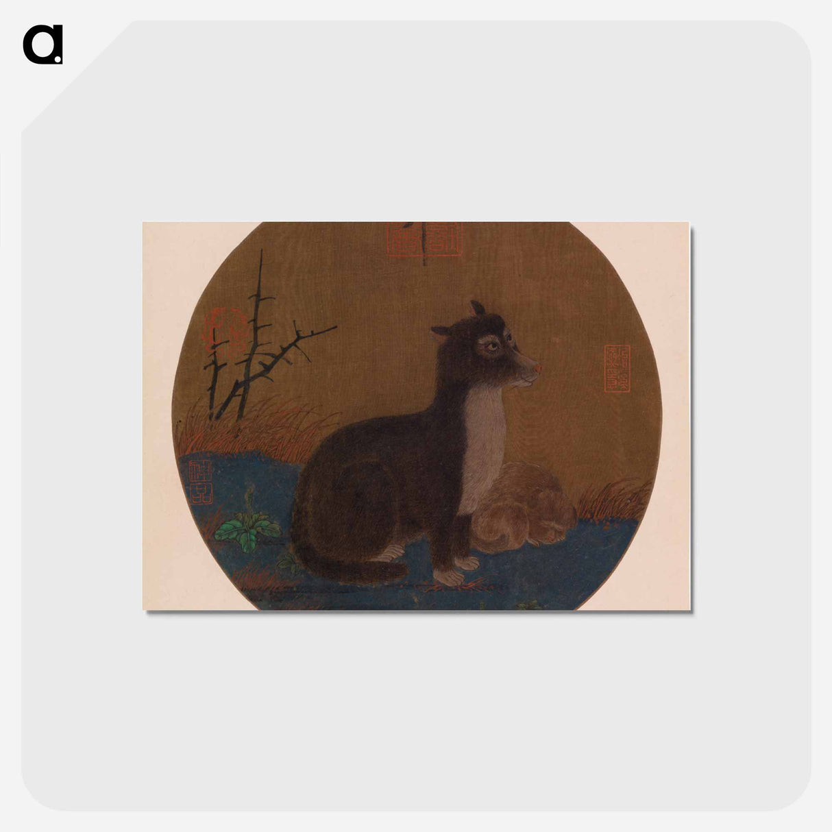 アートポストカード-Dogs
- バーンズ・コレクション Postcard.