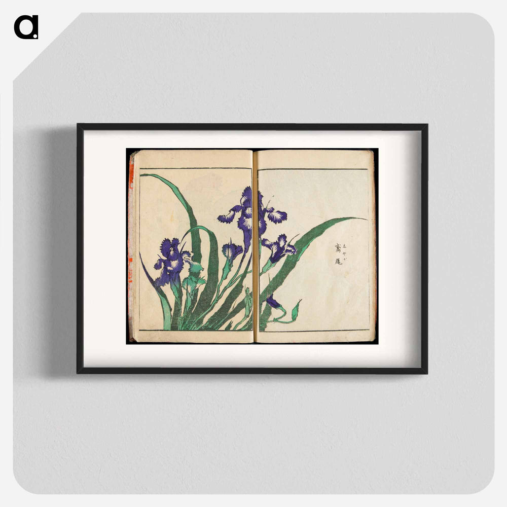 Transmitting the Spirit and Revealing the Form of Things: Hokusai's Garden of Pictures - Katsushika Hokusai Poster.