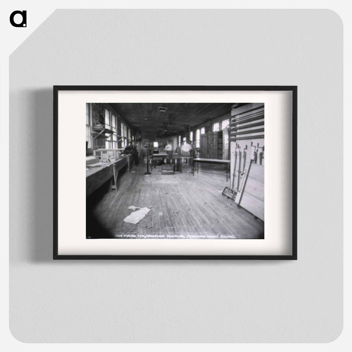 アートポスター-Woodworking Room, Fitzsimons General Hospital
- 国立医学図書館 Poster.