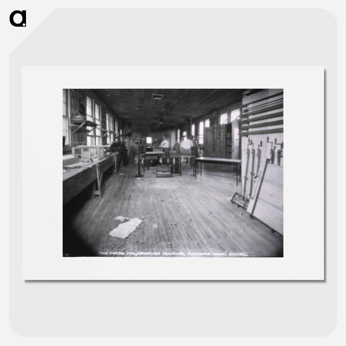 アートポスター-Woodworking Room, Fitzsimons General Hospital
- 国立医学図書館 Poster.