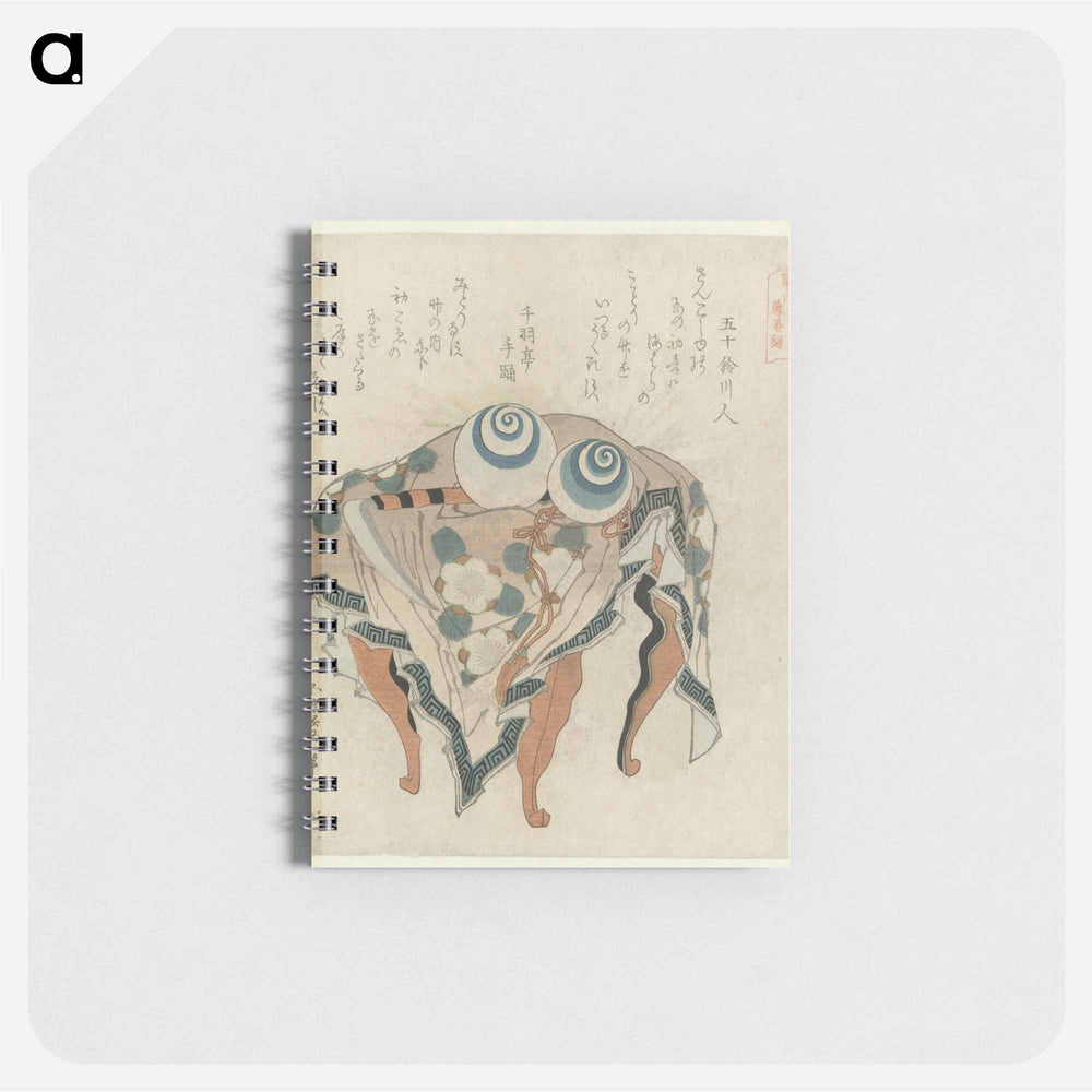 A comparison of Genroku poems and shells - 葛飾 北斎 Memo.