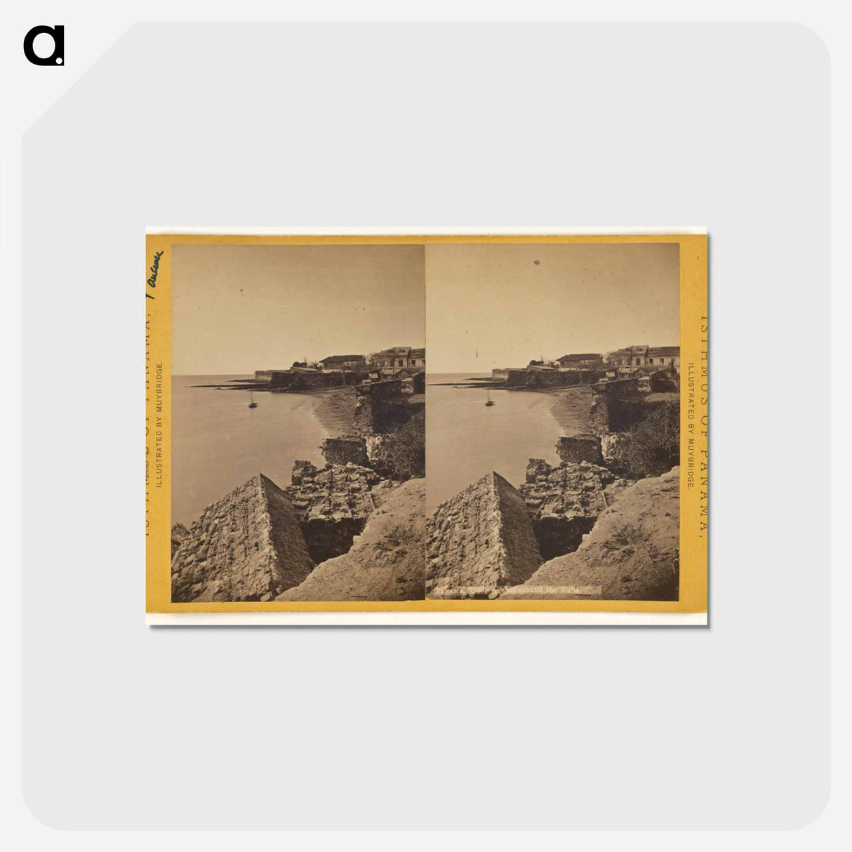 アートポストカード-Panama. A walk around the Walls
- エドワード マイブリッジ Postcard.