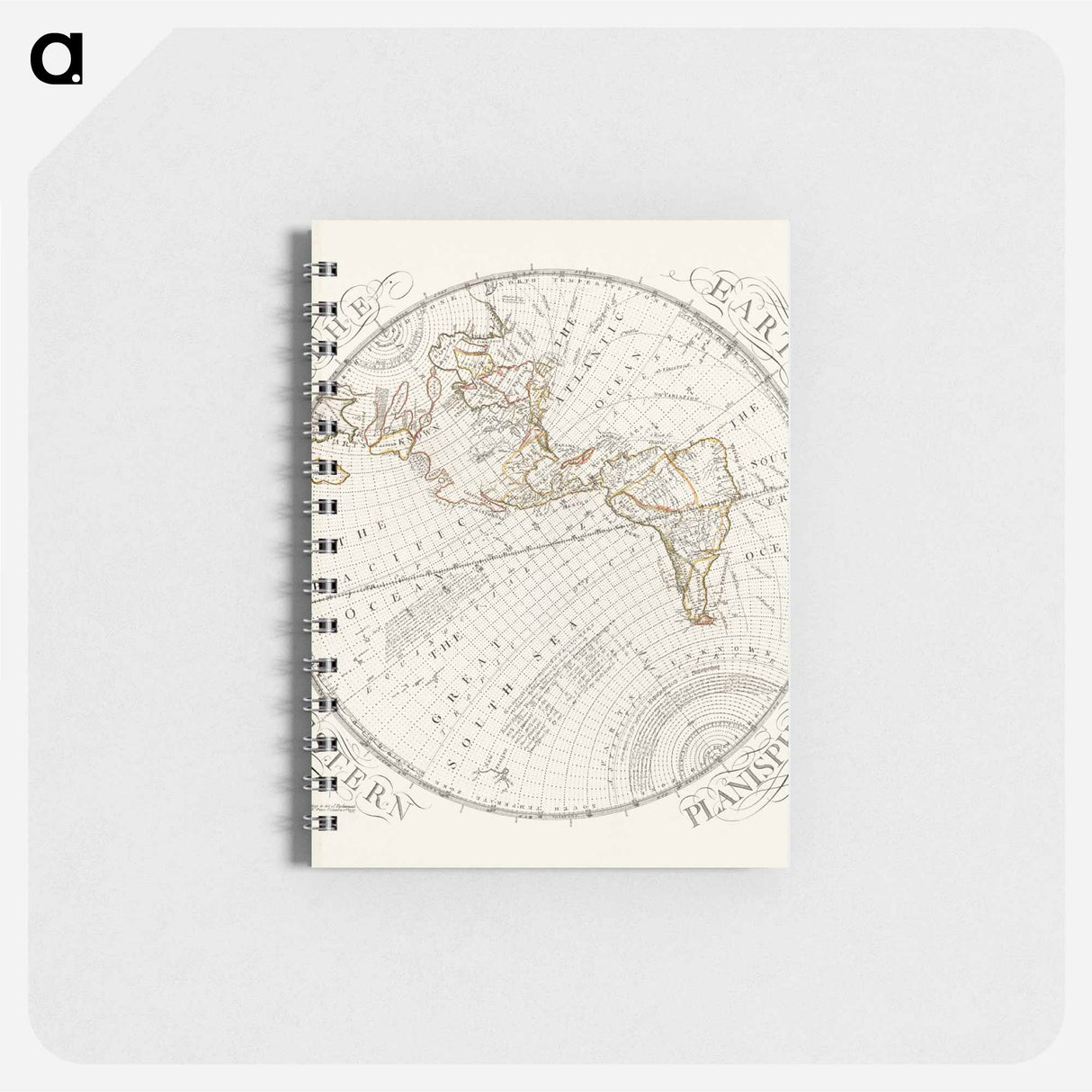 アートメモ帳-Earth's Western Planisphere
- ボストン公共図書館 Memo.