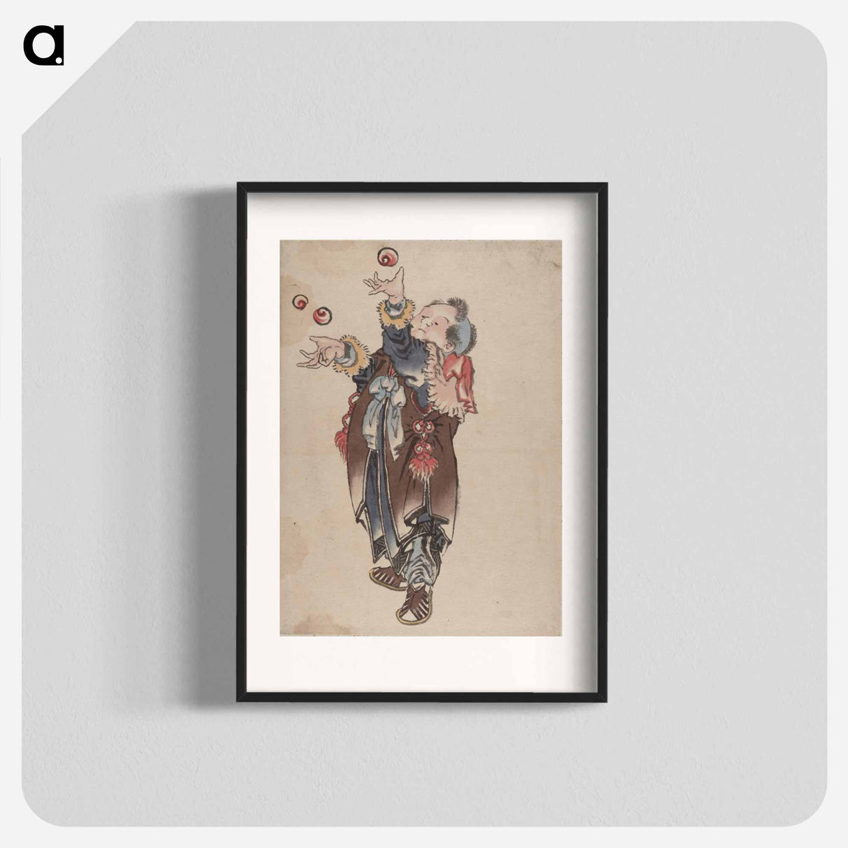 アートポスター-Katsushika Hokusai's Edo period - 葛飾 北斎 Poster.