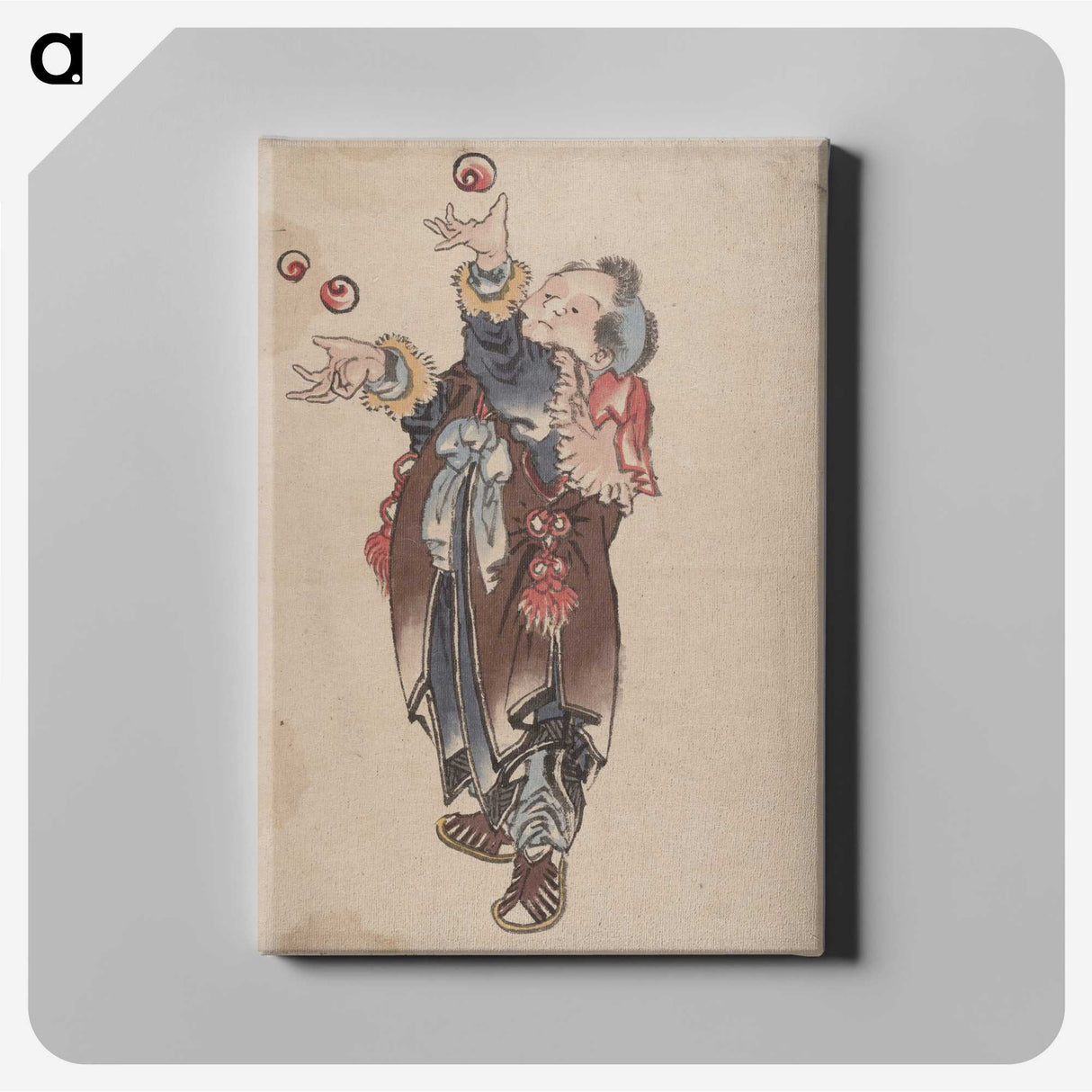 6-77_Katsushika-Hokusai_canvas