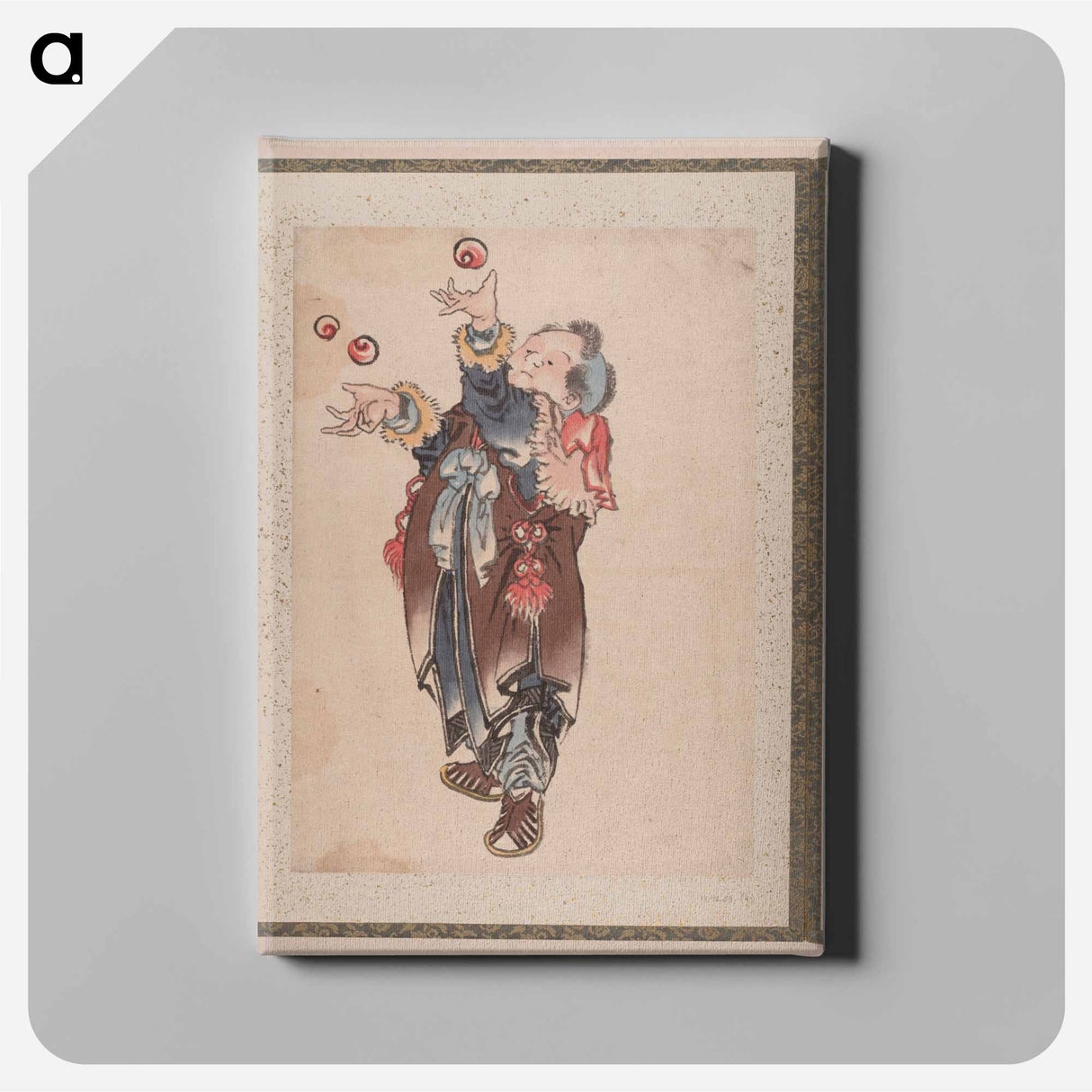 Katsushika Hokusai's Edo period - Katsushika Hokusai Canvas.