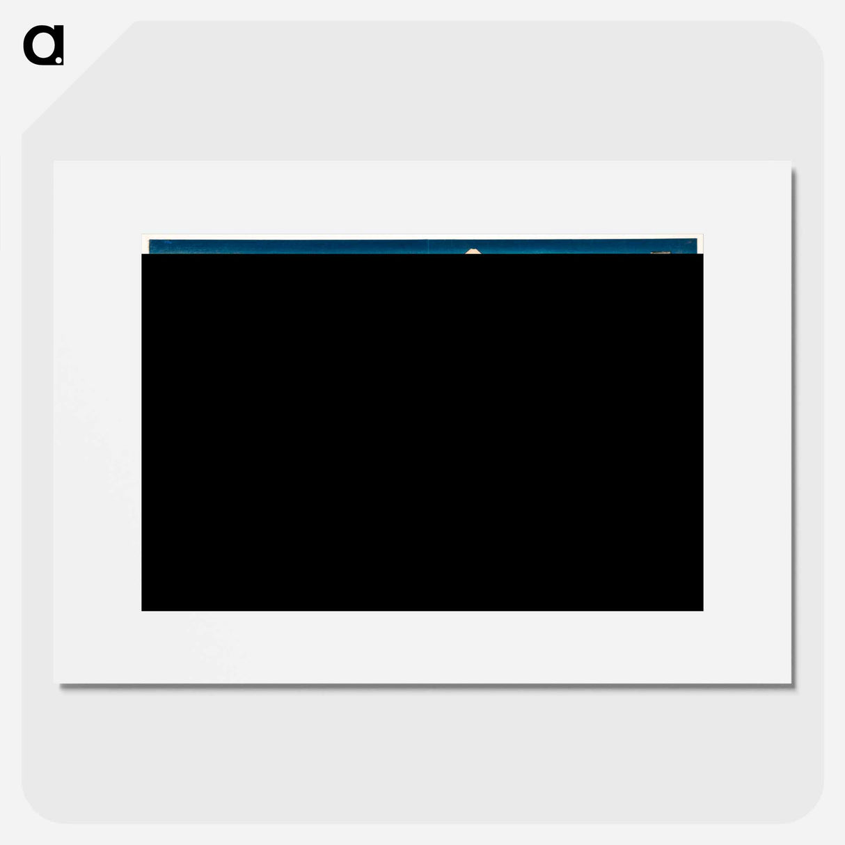 Nakahara in Sagami Province - Katsushika Hokusai Poster.