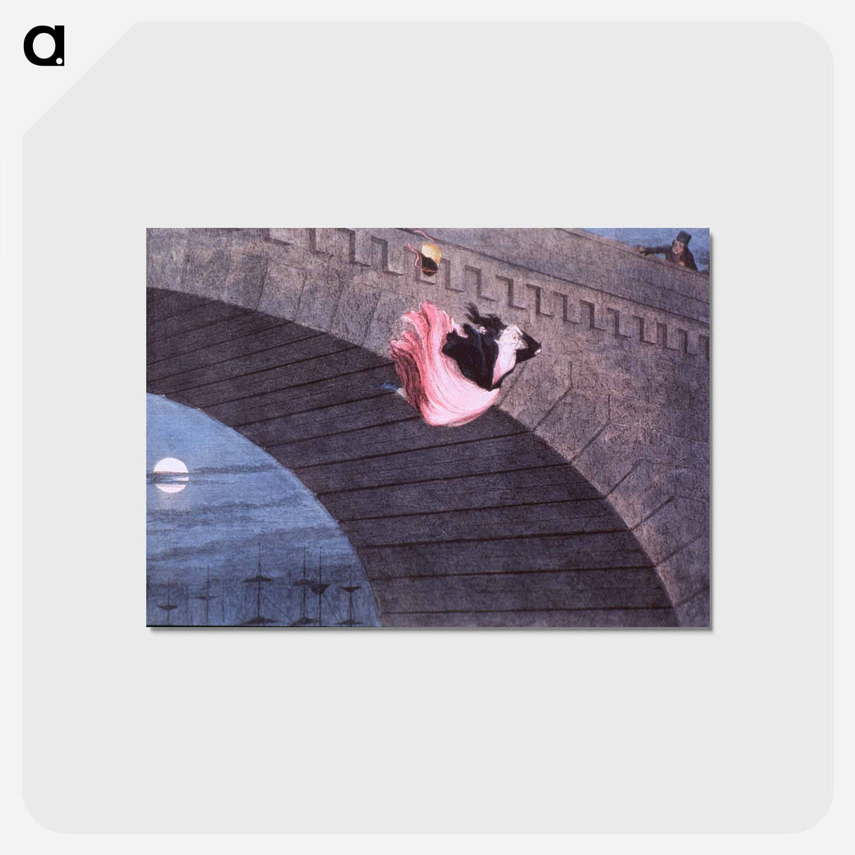 アートポストカード-Suicide from a Bridge
- 国立医学図書館 Postcard.