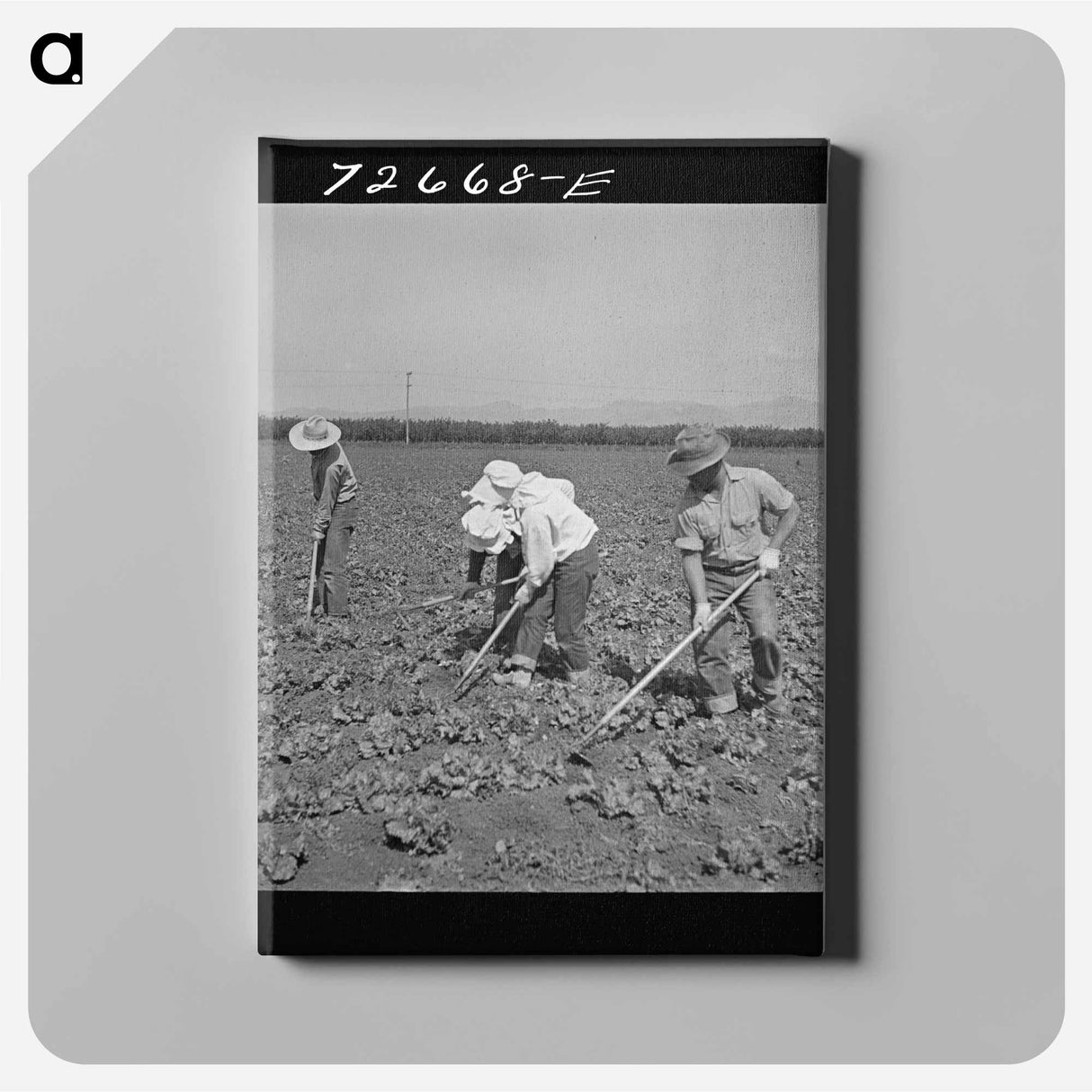 アートパネル-Oil Field Worker, Kilgore, Texas
- ラッセル リー Canvas.