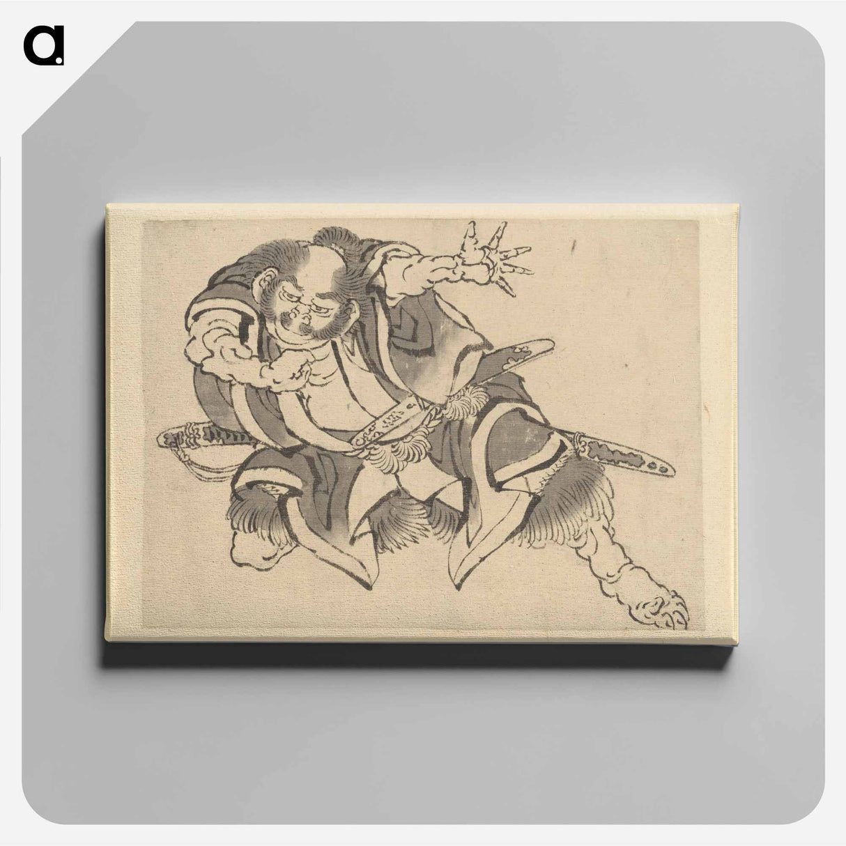 Sakata Kintoki - Katsushika Hokusai Canvas.