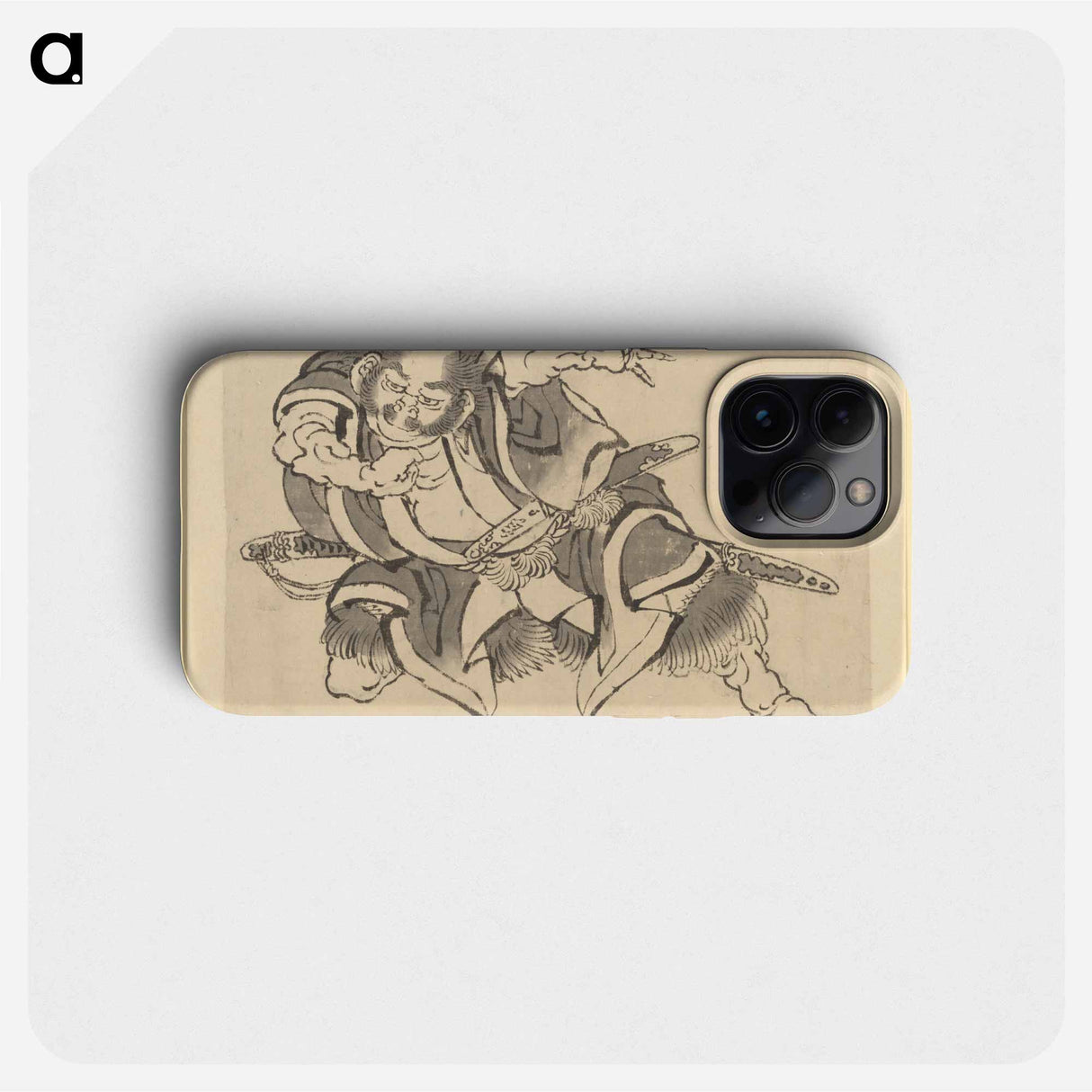 Sakata Kintoki - Katsushika Hokusai Phone Case.