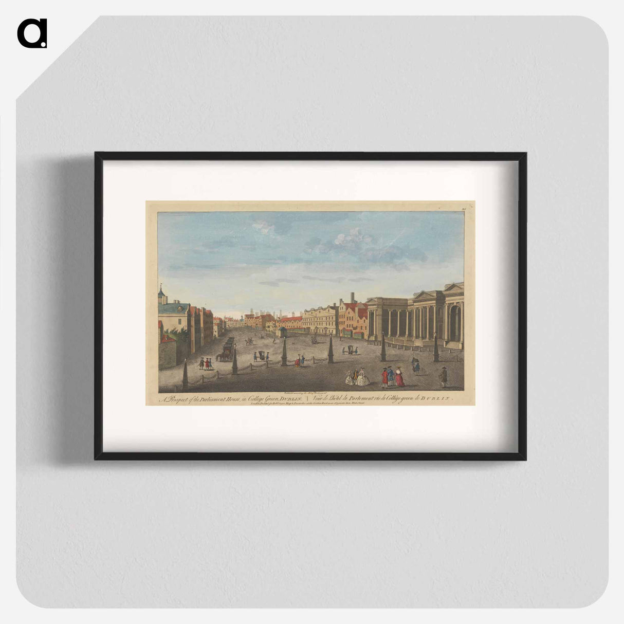 アートポスター-A Prospect of the Parliament House, in College Green, Dublin
- イェール大学アートギャラリー Poster.