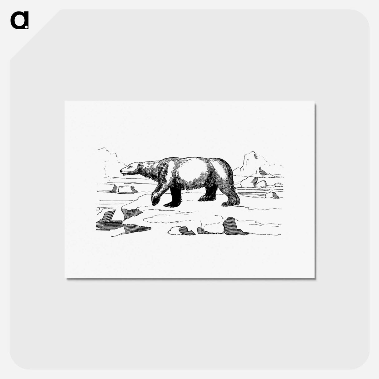 アートポストカード-Polar Bear
- 大英図書館 Postcard.