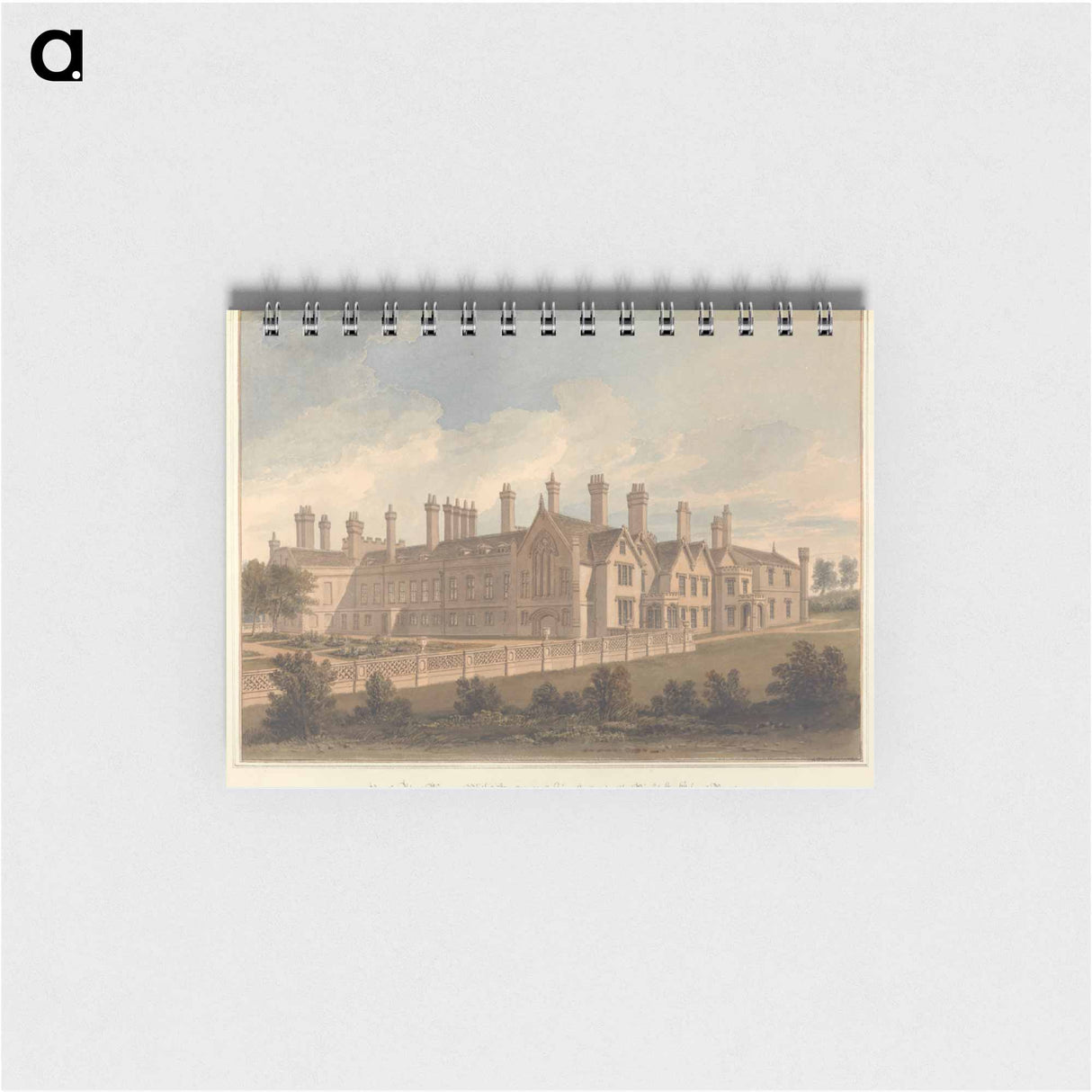 アートメモ帳-North West View of Blithfield; Staffordshire, the Seat of the Right Hon'ble, Lord Bagot
- イェール大学アートギャラリー Memo.