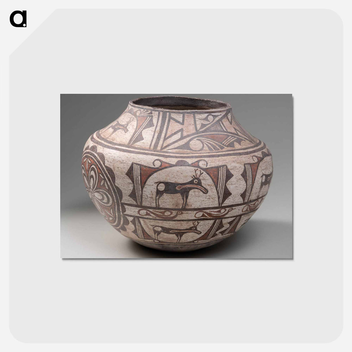 アートポストカード-Olla (Water Jar)
- バーンズ・コレクション Postcard.