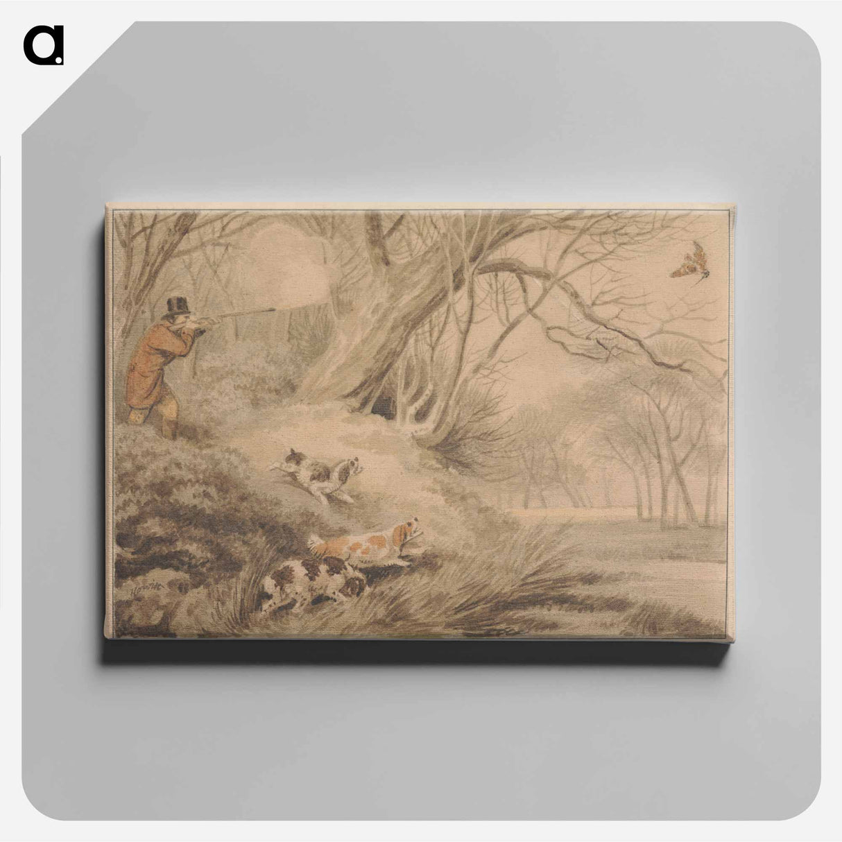 アートパネル-Woodcock Shooting
- イェール大学アートギャラリー Canvas.
