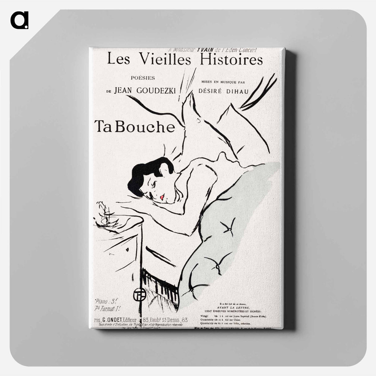 アートパネル-Ta Bouche
- クリーブランド美術館 Canvas.