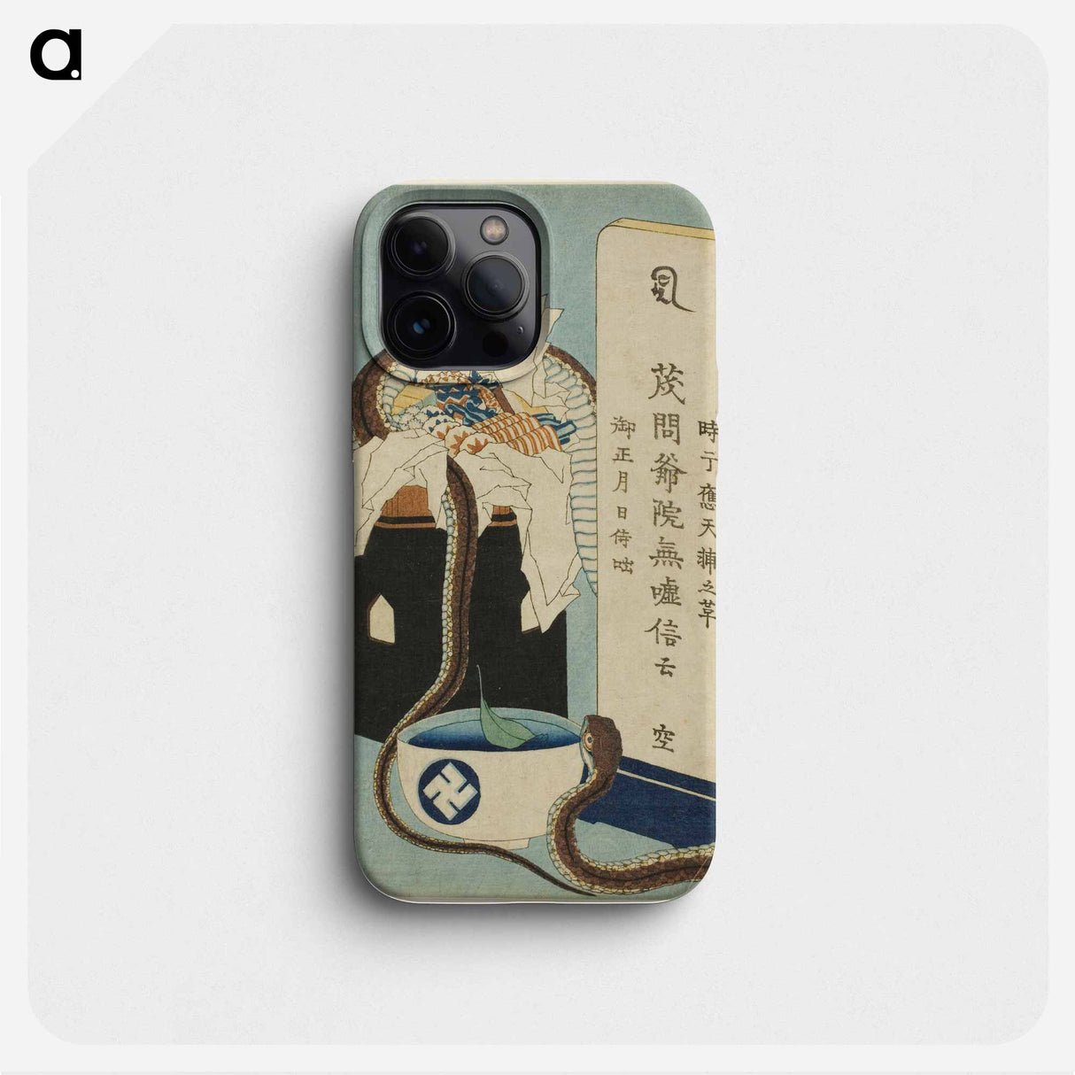 Hokusai's Memorial Anniversary - Katsushika Hokusai Phone Case.