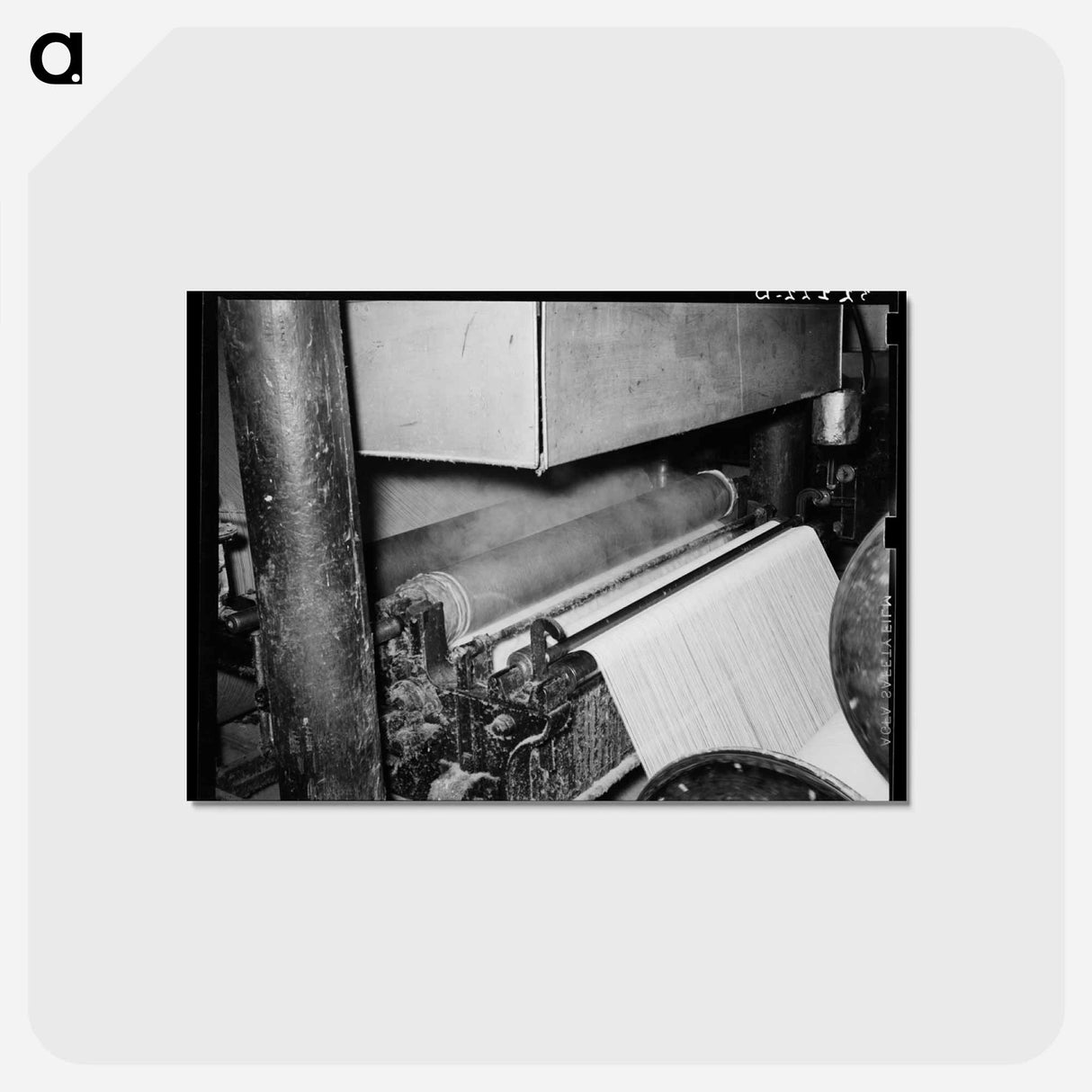 アートポストカード-Sweet Potato Starch at the Cotton Mill
- ラッセル リー Postcard.