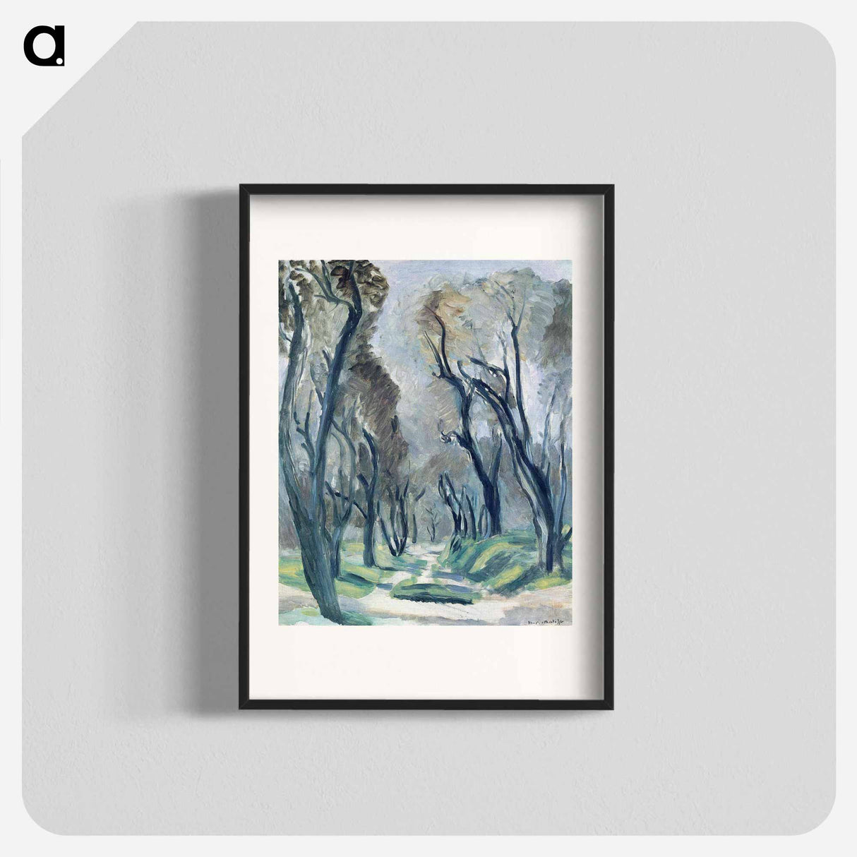 アートポスター-Avenue of Olive Trees - アンリ マティス Poster.