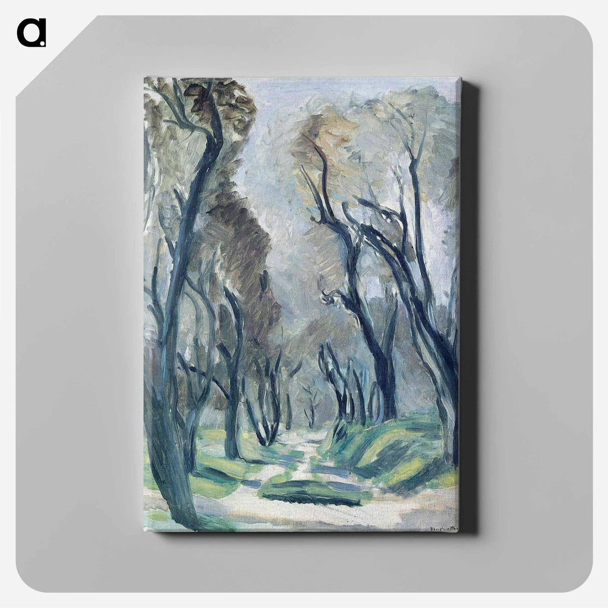 アートパネル-Avenue of Olive Trees - アンリ マティス Canvas.